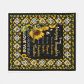 Personalisiert zu meiner Phantastischen Tochter So Fleecedecke (Vorderseite (Horizontal))