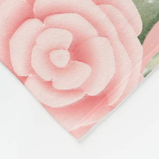 Personalisiert zu meiner schönen Tochter Fleecedecke (Ecke)