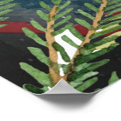 Personalisiert zu meiner Tochter aus deinem Vater- Poster (Ecke)