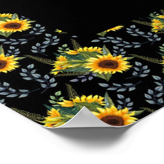 Personalisiert zu meiner Tochter Blanka Poster (Ecke)