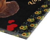 Personalisiert zu meiner Tochter Blanket Schneidebrett (Ecke)