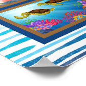 Personalisiert zu meiner Tochter Liebe von Mama Tu Poster (Ecke)