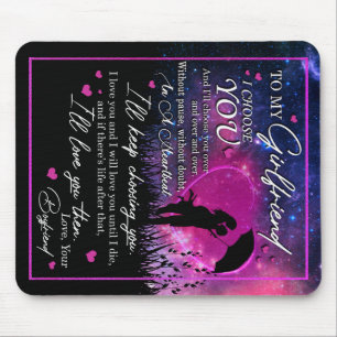 Personalisiert zu meiner wunderbaren Freundin aus  Mousepad