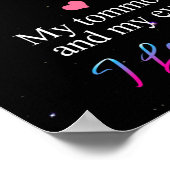 Personalisiert zu meiner wunderbaren Freundin aus Poster (Ecke)