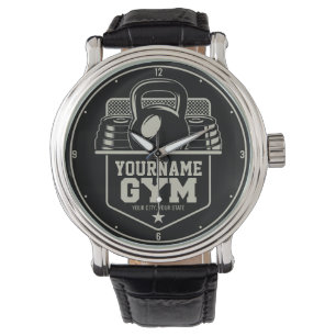 Personalisiert Zuhause GYM Kettlebell Fitness Trai Armbanduhr