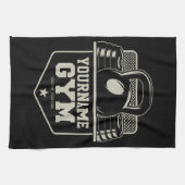 Personalisiert Zuhause GYM Kettlebell Fitness Trai Geschirrtuch (Horizontal)