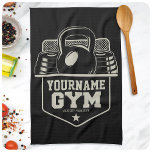 Personalisiert Zuhause GYM Kettlebell Fitness Trai Geschirrtuch<br><div class="desc">Personalisiertes Zuhause GYM Kettlebell Fitness Trainer Waght Lifting Design - Passen Sie Ihren Namen oder Ihren eigenen Text an!</div>