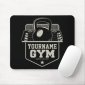 Personalisiert Zuhause GYM Kettlebell Fitness Trai Mousepad (Mit Mouse)
