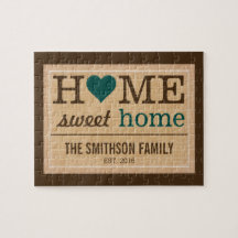 Personalisiert Zuhause Sweet Zuhause-Produktfamili