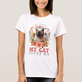 Personalisiert, zumindest meine Katze Lieben ich V T-Shirt