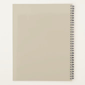 Personalisiert Zurück zu Leopard-Skin-Planer Planer (Rückseite)