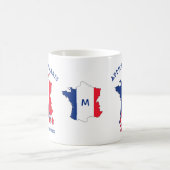 Personalisiert ZUSÄTZLICH ZU PARIS Kaffeetasse (Mittel)