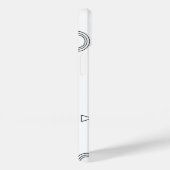 Personalisiert zwei Fotos Abstrakt Case-Mate iPhone Hülle (Rückseite / Rechts)