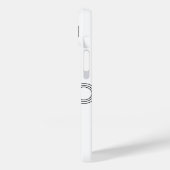 Personalisiert zwei Fotos Abstrakt Case-Mate iPhone Hülle (Rückseite / Links)