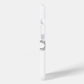 Personalisiert zwei Fotos Abstrakt Case-Mate iPhone Hülle (Rückseite / Links)