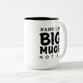 Personalisiert zwei Tone große Tasse (VorderseiteRechts)