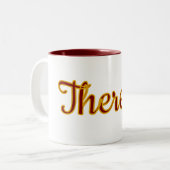 Personalisiert Zweifarbige Tasse (Vorderseite Links)