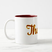 Personalisiert Zweifarbige Tasse (Links)