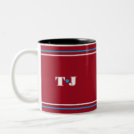Personalisiert Zweifarbige Tasse