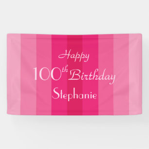 Personalisierte 100. banner