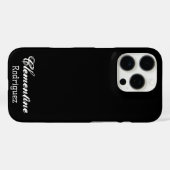 Personalisierte 11-15-Fits für Ihre Namensmodelle Case-Mate iPhone Hülle (Rückseite (Horizontal))