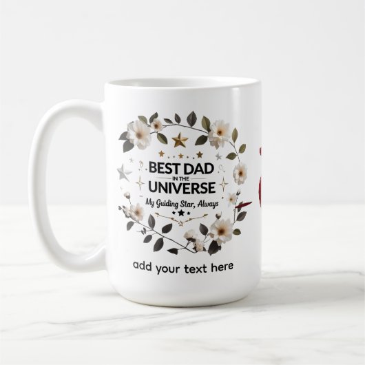 Personalisierte 15 oz Klassische Tasse (Links)