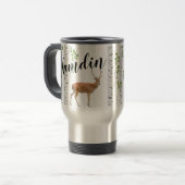 Personalisierte 15-Unzen Kaffee Tasse Deer Doe Buc (Vorderseite Links)