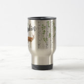 Personalisierte 15-Unzen Kaffee Tasse Deer Doe Buc (Mittel)