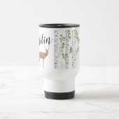 Personalisierte 15-Unzen Kaffee Tasse Deer Doe Buc (Mittel)