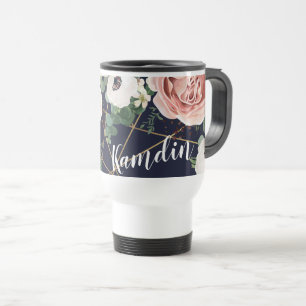 Personalisierte 15 Unzen Kaffee Tasse Geometric Na
