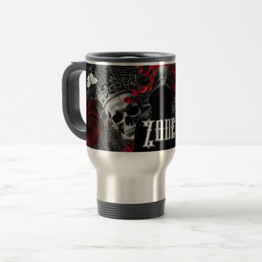 Personalisierte 15 Unzen Kaffee Tasse Haunting Ade (Vorderseite Links)