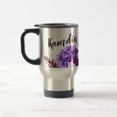 Personalisierte 15-Unzen-Kaffee-Tasse Lavendel-Hib Reisebecher (Links)