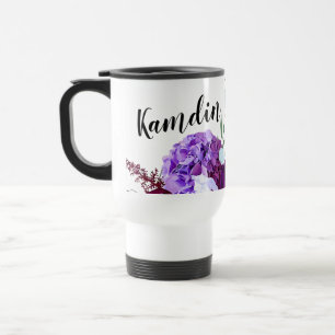 Personalisierte 15-Unzen-Kaffee-Tasse Lavendel-Hib Reisebecher
