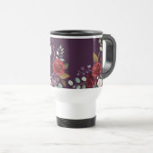 Personalisierte 15 Unzen Kaffee Tasse Plum Lila Ro (VorderseiteRechts)