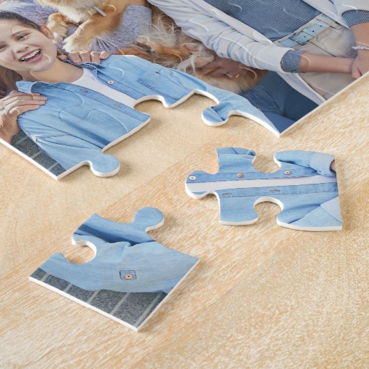 Personalisierte 16-Bild-Collage - benutzerdefinier Puzzle (Seite)