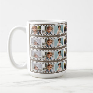 Personalisierte 16 Familien- und Freund-Fotos, Vin Kaffeetasse