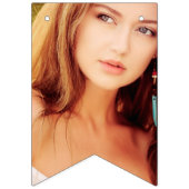 Personalisierte 16-Foto-Feier Wimpelkette (Zweite Fahne)