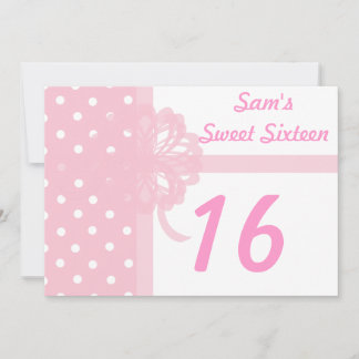 Personalisierte 16 . Geburtstag-Einladung - indivi Einladung