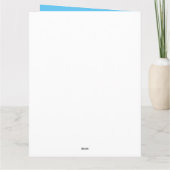 Personalisierte 18. Geburtstagskarte Karte (Rückseite)