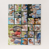Personalisierte 19-Bild-Collage - benutzerdefinier Puzzle (Vertikal)