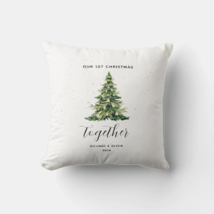 Personalisierte 1. Weihnachtsfeier Kissen