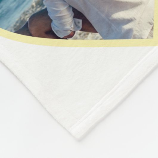 Personalisierte 20 FotoCollage Fleecedecke (Ecke)