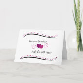 Personalisierte 25. Geburtstagskarte Karte (Vorderseite)