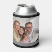 Personalisierte 2-Foto-Vorlage doppelseitig Can Co Dosenkühler (Kanne Vorderseite)