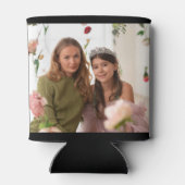Personalisierte 2-Foto-Vorlage doppelseitig Can Co Dosenkühler (Rückseite)