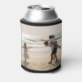 Personalisierte 2-Fotomaterial beidseitig mit dopp Dosenkühler (Kanne Rückseite)