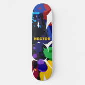 Personalisierte 2D-Animation Skateboard (Vorderseite)