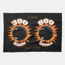 Personalisierte 300 Game & 800 Series Bowling Kitc