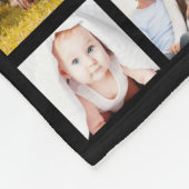 Personalisierte 33-Bild-Collage - benutzerdefinier Fleecedecke (Ecke)