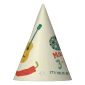 Personalisierte 3-Esta Boys Mexican Birthday Party Partyhütchen (Links)